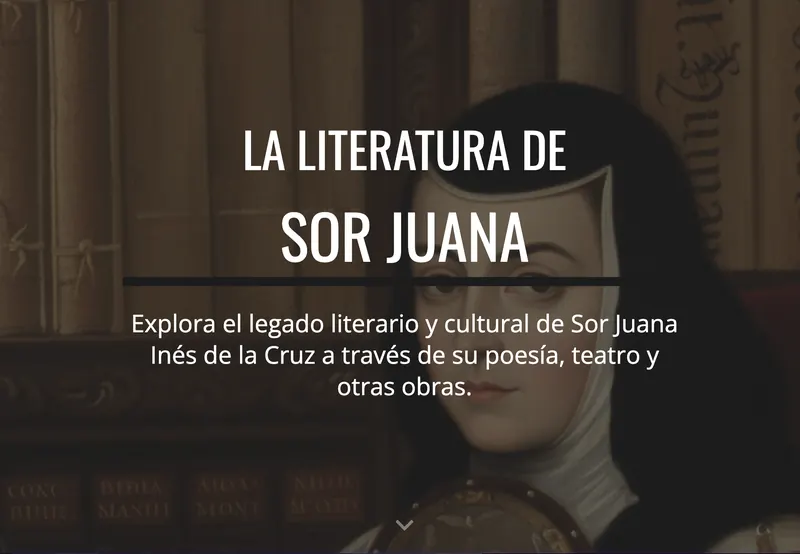 Curso sobre la literatura de Sor Juana Inés de la Cruz