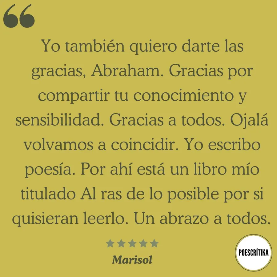 Testimonio de un lector del curso sobre Juan Rulfo en Poescrítika