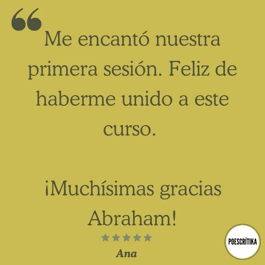 Testimonio de un lector del curso sobre Juan Rulfo en Poescrítika